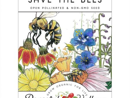 Save the Bees Wildflower Mix (pack) For Sale