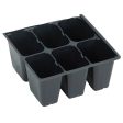 6-Pack Planting Containers for 1020 Tray - Standard (Sheet of 8) Online now