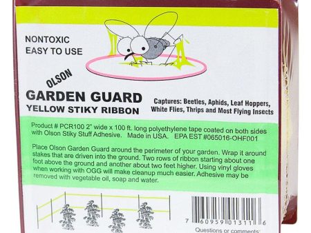 Garden Guard Yellow Stiky Ribbon (2 x100 ) Discount