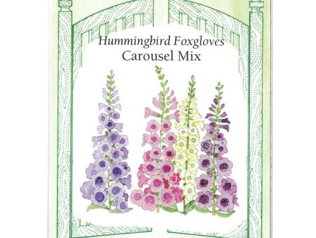 Carousel Hummingbird Foxgloves Flower Seed Mix Online Sale