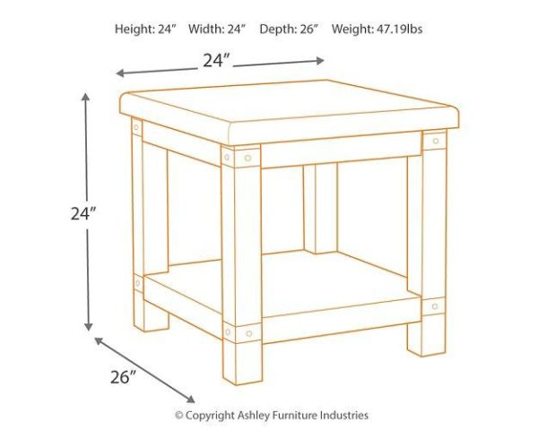 Carynhurst End Table Set Hot on Sale