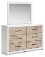 Charbitt Dresser and Mirror For Discount