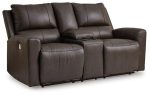 Boxmere Power Reclining Loveseat with Console Online now