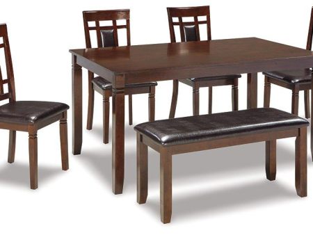 Bennox Dining Table and Chairs with Bench (Set of 6) Online now