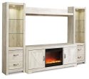 Bellaby 4-Piece Entertainment Center with Fireplace Online now