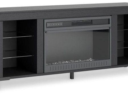 Cayberry 3-Piece Entertainment Center with Electric Fireplace For Cheap