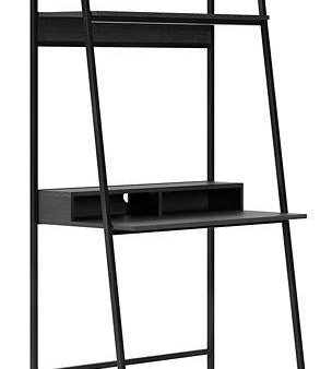 Yarlow 36  Home Office Desk with Shelf Online Hot Sale