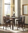 Bennox Counter Height Dining Table and Bar Stools (Set of 5) Hot on Sale