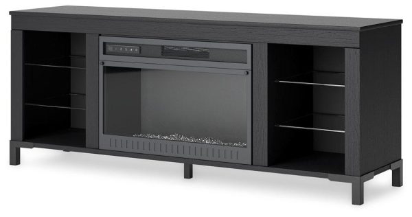 Cayberry 3-Piece Entertainment Center with Electric Fireplace For Cheap