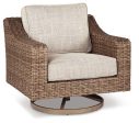 Beachcroft Outdoor Swivel Lounge with Cushion on Sale