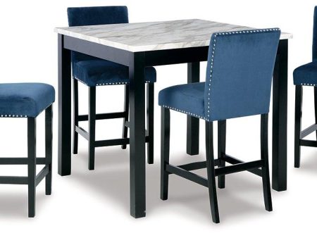 Cranderlyn Counter Height Dining Table and Bar Stools (Set of 5) For Cheap