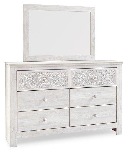 Paxberry Dresser and Mirror Online now