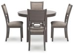 Wrenning Dining Table and 4 Chairs (Set of 5) Hot on Sale