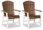 Genesis Bay Outdoor Dining Arm Chair (Set of 2) Fashion