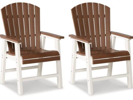 Genesis Bay Outdoor Dining Arm Chair (Set of 2) Fashion