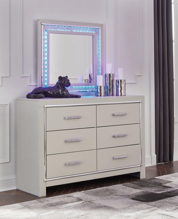 Zyniden Dresser and Mirror Hot on Sale