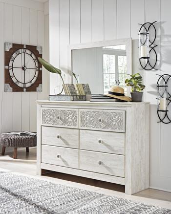 Paxberry Dresser and Mirror Online now