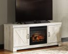 Bellaby 63  TV Stand with Electric Fireplace Supply