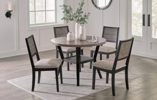 Corloda Dining Table and 4 Chairs (Set of 5) Online Hot Sale