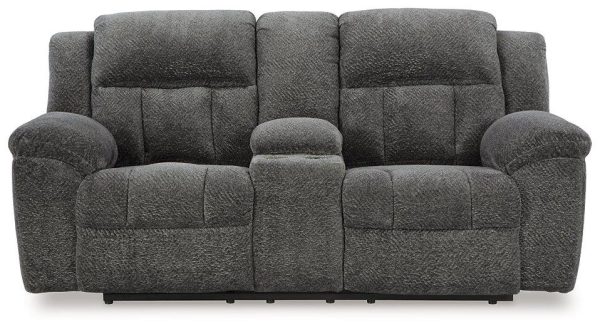 Frohn Reclining Loveseat with Console For Discount