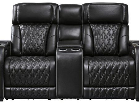 Boyington Power Reclining Loveseat with Console Supply