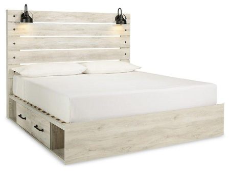 Cambeck Bed with 4 Storage Drawers Online