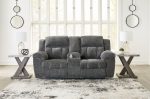 Frohn Reclining Loveseat with Console For Discount