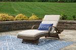 Beachcroft Outdoor Chaise Lounge with Cushion Fashion