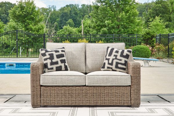 Beachcroft Outdoor Loveseat with Cushion Online