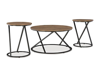 Cassbryn Table (Set of 3) For Discount