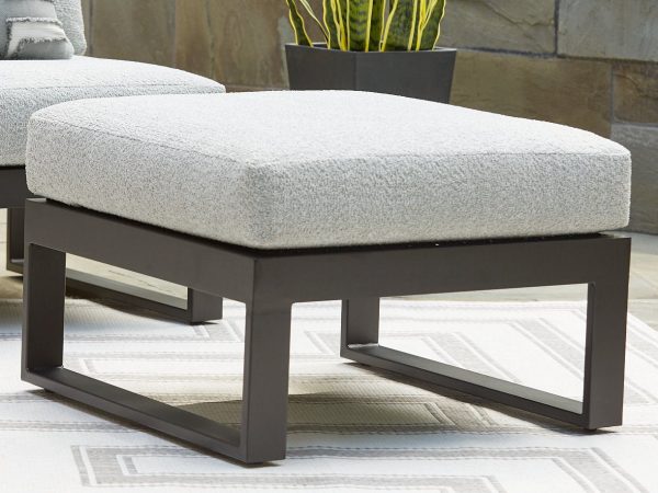 Beachloft Outdoor Ottoman with Cushion Supply