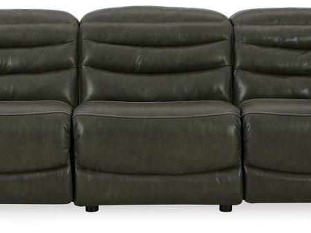 Center Line Power Reclining Sectional Discount