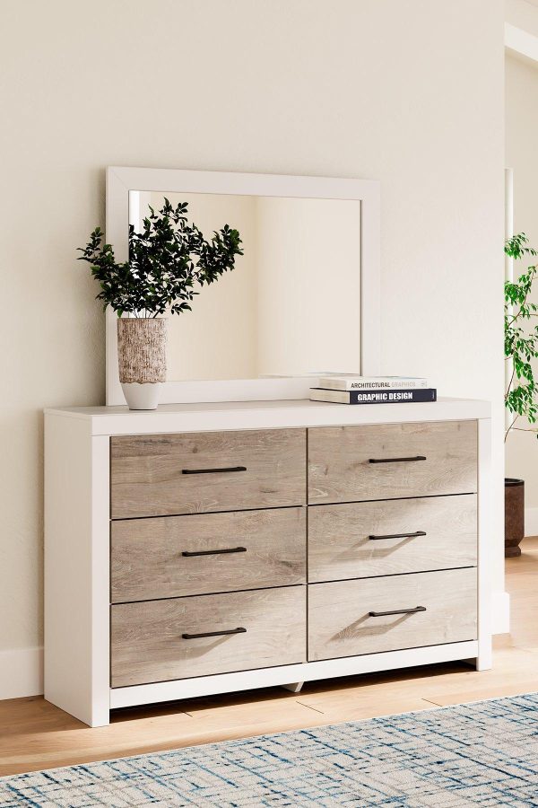 Charbitt Dresser and Mirror For Discount