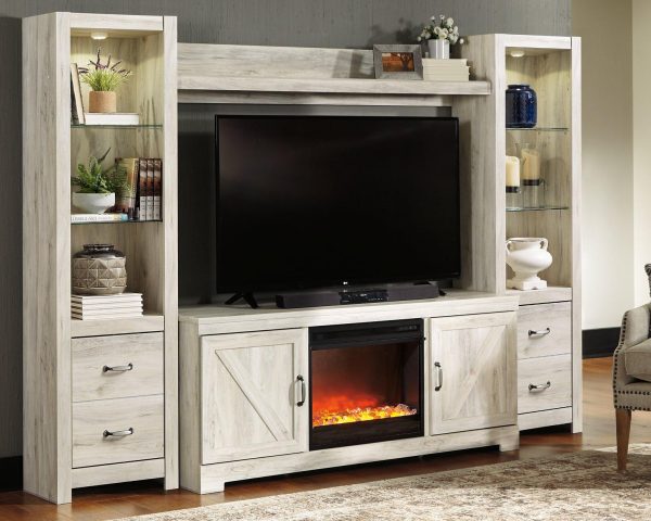 Bellaby 4-Piece Entertainment Center with Fireplace Online now