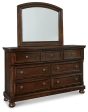 Porter Dresser and Mirror For Cheap