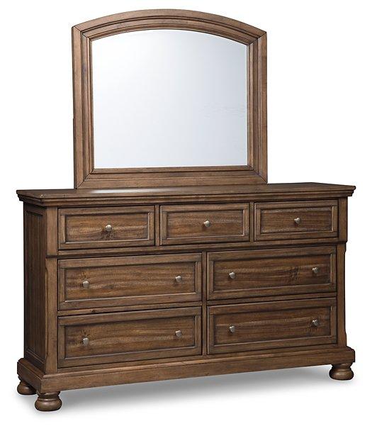 Flynnter Dresser and Mirror For Cheap