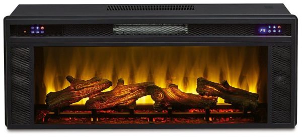 Landocken 83  TV Stand with Electric Fireplace For Sale