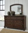 Porter Dresser and Mirror For Cheap