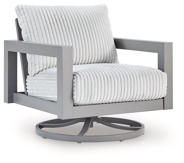 Hurley Park Outdoor Swivel Chair with Cushion Online now