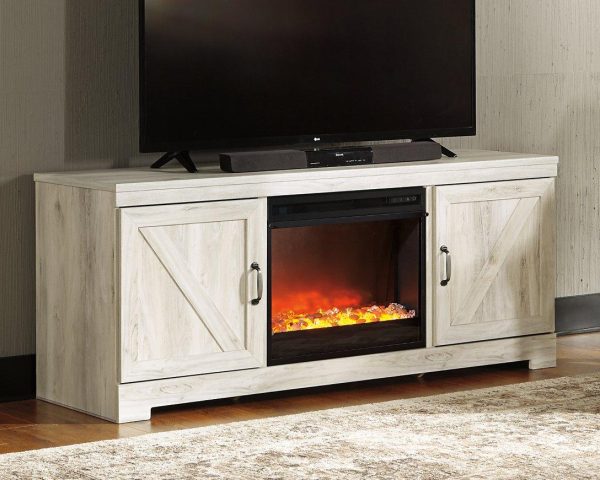 Bellaby 63  TV Stand with Fireplace Online Hot Sale