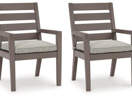 Hillside Barn Outdoor Dining Arm Chair (Set of 2) Online