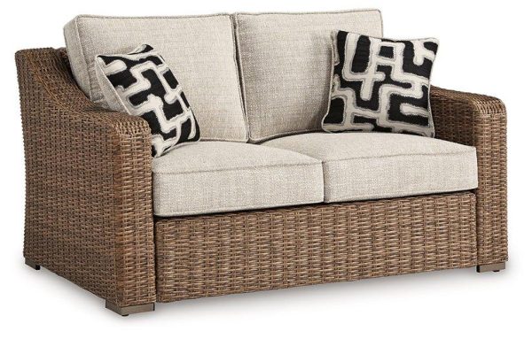 Beachcroft Outdoor Loveseat with Cushion Online