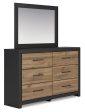 Vertani Dresser and Mirror For Discount