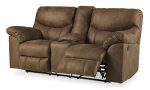 Boxberg Reclining Loveseat with Console Supply