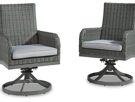 Elite Park Swivel Chair with Cushion (Set of 2) Online