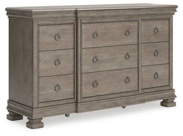 Lexorne Dresser and Mirror Online now