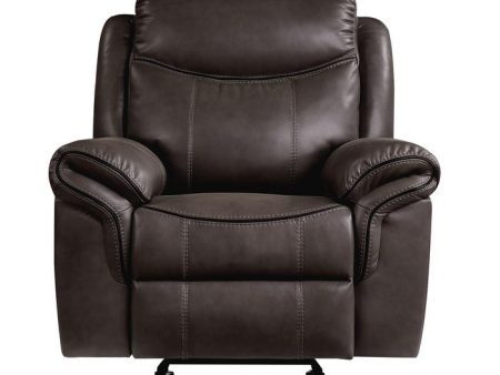 Aram Glider Reclining Chair in Brown 8206BRW-1 Sale