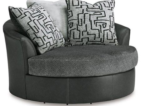 Brixley Pier Oversized Swivel Accent Chair Online Sale