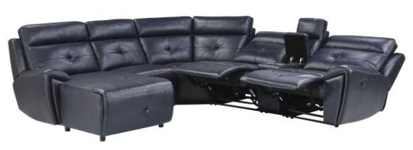 Avenue Left Side Chaise in Navy 9469NVB-LC Online now