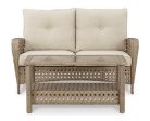 Braylee Outdoor Loveseat with Table (Set of 2) Online Sale